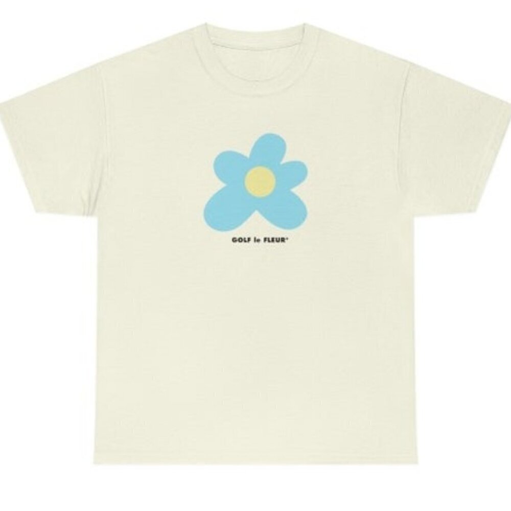 Tyler The Creator Shirt Golf Le Fleur Flower Tshirt White